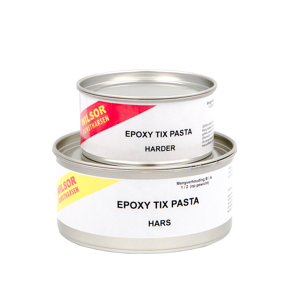 Wilsor Epoxy Tix pâte colle mastic set 1.5kg epoxywinkel.nl